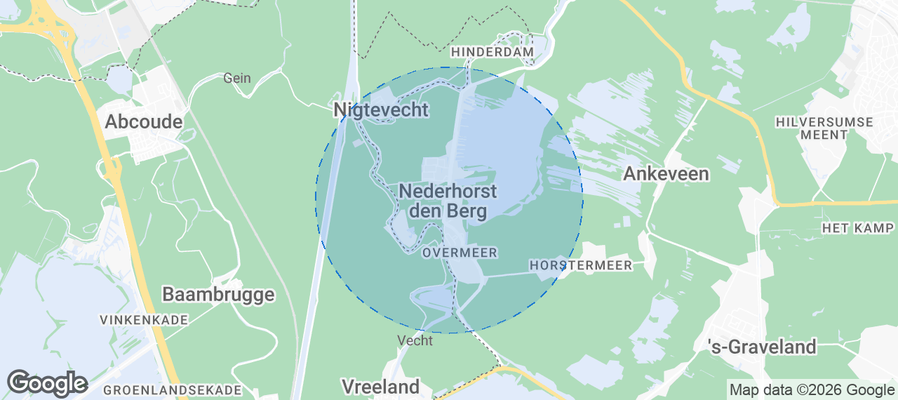 Nederhorst den Berg Airbnb map